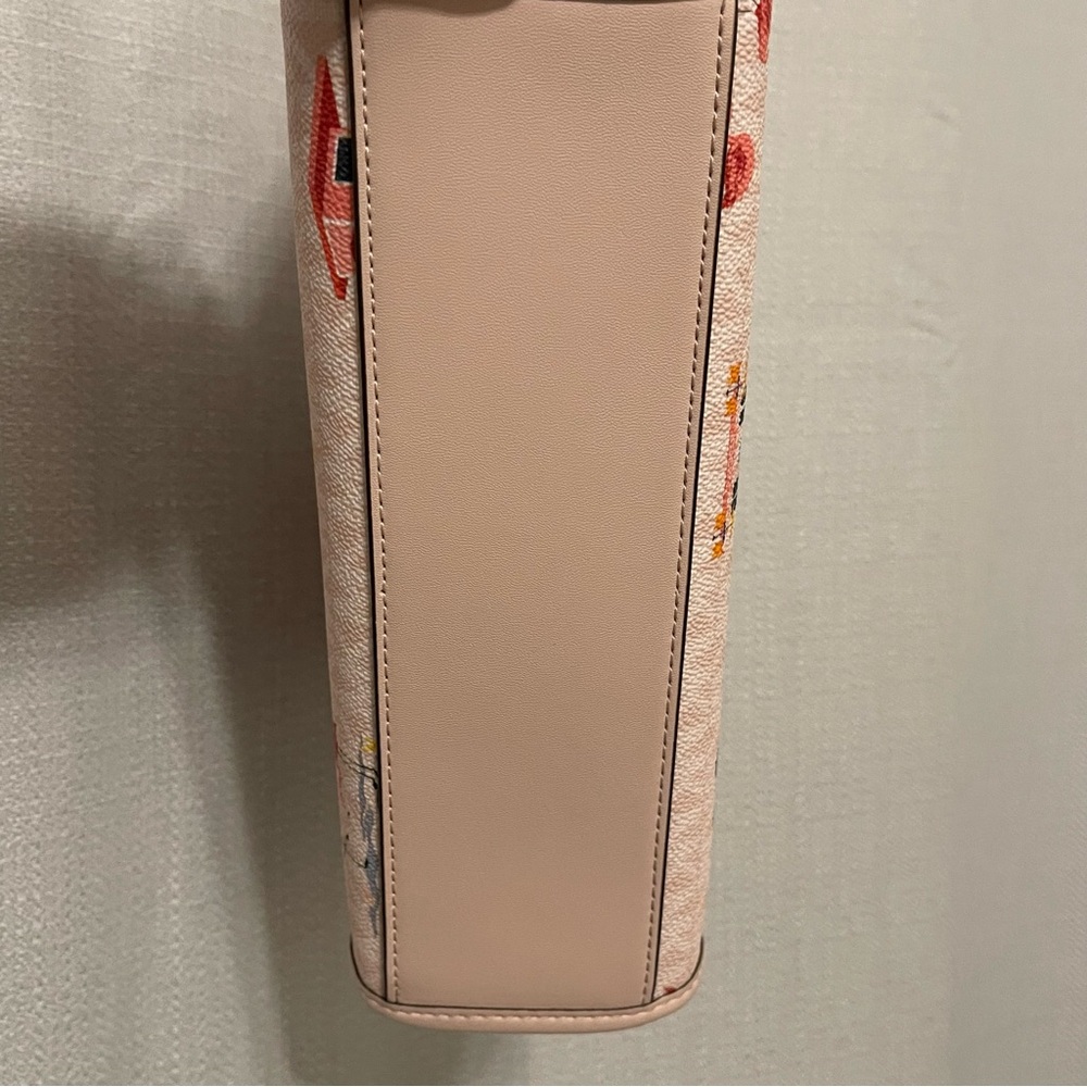 Michael Kors Pink Satchel with Tropical Print - Picture 9 of 9